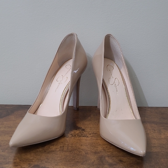 Jessica Simpson Classic Nude Heels size 9 - Picture 1 of 10